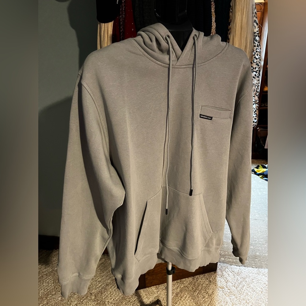Cleveland Cavaliers Members Only gray hoodie